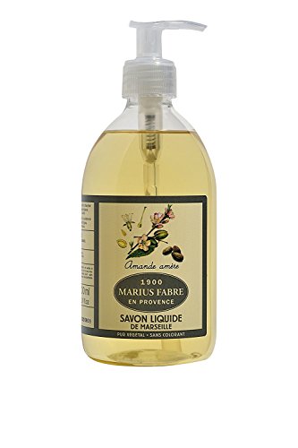 Savon de Marseille Liquid Soap Bitter Almond 16.9 Fl Oz Marius Fabre