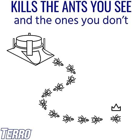 TERRO T1804-6C Outdoor Ready-to-Use Liquid Ant Bait Killer and Trap - Kills Common Household Ants - 4 Bait Stations — view 3