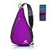 Waterfly Packable Shoulder Backpack Sling Chest Crossbody Bag Cover Pack Rucksack for Bicycle Sport Hiking Travel Camping Bookbag Men Women