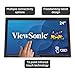 ViewSonic TD2423D 24 Inch 1080p 10-Point Multi IR Touch Screen Monitor with Eye Care HDMI, VGA, USB Hub and DisplayPort