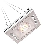 Lámpara solar de espectro completo superluminosa: esta luz LED para plantas es muy brillante y similar al sol. Equipado con 42 ledes de alto rendimiento: 16 unidades de 3000 K, 12 unidades de 6000 K, 12 unidades rojas (660 nm) y 2 unidades azules (395 nm). Una relación más razonable de las perlas LED hace que la luz sea más natural y cerca de la luz solar real. El amplio ángulo de haz de 120° proporciona una mejor cobertura como el sol. Una luz es lo suficientemente clara para una tienda de campaña de 2 x 2 x 3 pulgadas para todas las etapas de crecimiento.