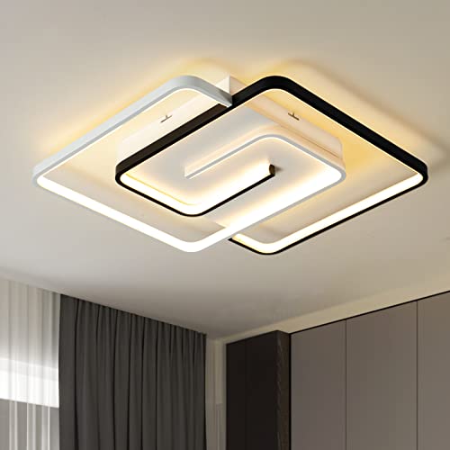Plafonnier LED dimmable avec télécommande pour ajuster l'ambiance lumineuse de votre chambre