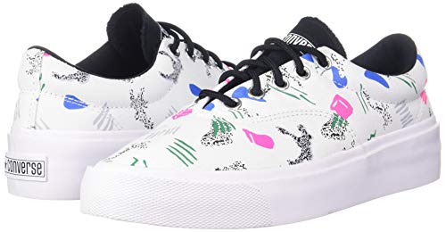 Image of Converse Mens Skid Grip 80's Archive Print Sneaker