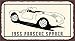 Produktbild Porsche Spyder 1955 Vintage Automotive Retro Blechschild Vintage Look Metallschilder