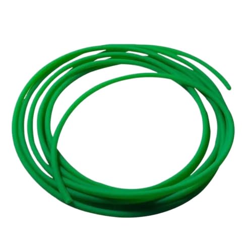 Courroie d'entraînement ronde PU verte de 3.5mm pour convoyeur industriel de 1M