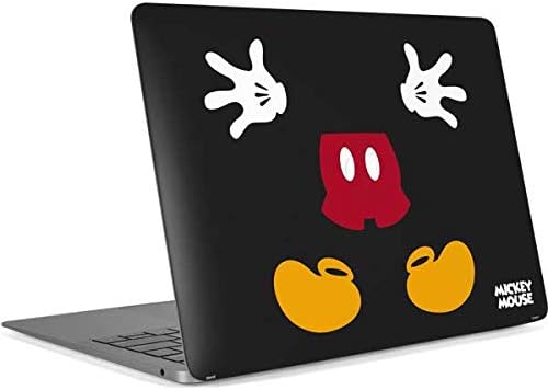 Skinit Decal Laptop Skin Compatible with MacBook Air 13in Retina (2018-2019) - Officially Licensed Disney Mickey Mouse Body Design