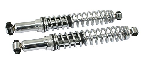EMPI 17-2819 Adjustable Chrome Long Travel Coil Over Assisted Shock - 22 Non-Compressed