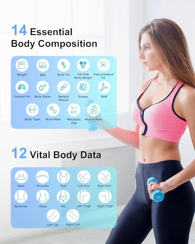Image of arboleaf Smart Scale and Tape Measure, Body Fat Measuring Tape