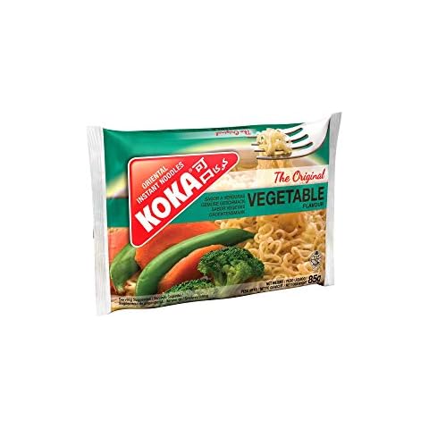 Koka Noodles Original Vegetable Flavour Oriental Style Instant Noodles 30 Packets of 85 g Cover