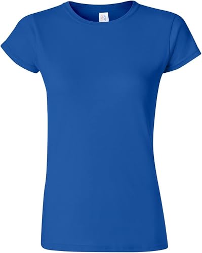 Gildan Camiseta de algod n Softstyle para mujer, estilo G640
