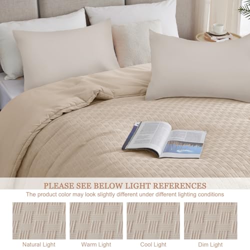 Image of Whale Flotilla Coverless Double Duvet 7.5 Tog Lightweight Textured Quilt