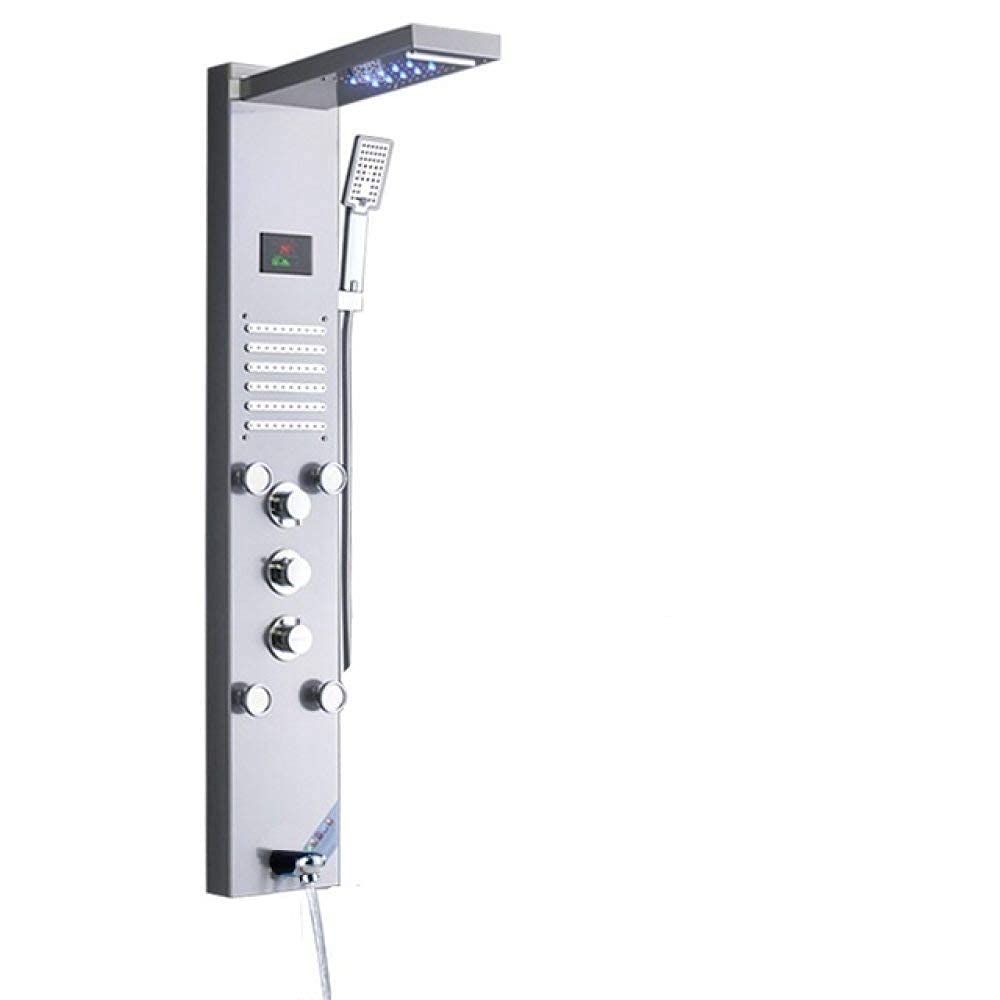 Système de Massage Spa Mural panneau hydrothérapie en acier inoxydable
