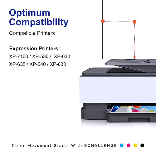 410Xl Ink Cartridge Replacement Epson 410Xl 410 Xl T410Xl Combo 5 Pack For Xp-640 Xp-830 Xp-7100 Xp-530 Xp-630 Xp-530 Expression Premium Printers #TOP3