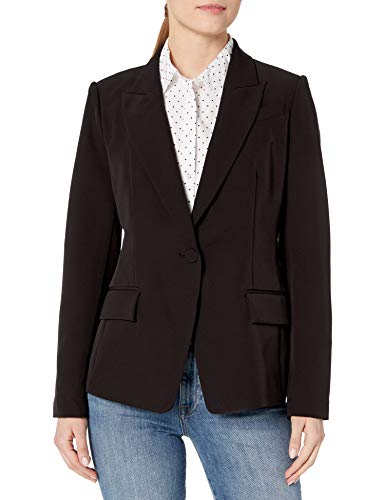 MILLY Women's Blazer, Black, 8