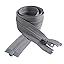 Cerniera lampo in plastica grossa 5 mm, divisibile (70 cm, blu scuro
