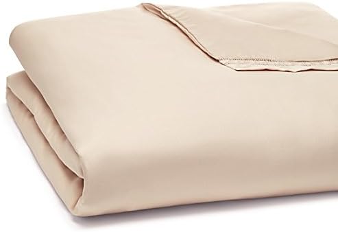 Hudson Park Ladder Hemstitch Oatmeal King Duvet Cover