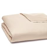 Hudson Park Ladder Hemstitch Oatmeal King Duvet Cover