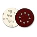 Astron Top 5-Inch Sanding Disc, 8-Hole, Hook & Loop, 10 Each of 4 Grits 60/80/120/240, for Random Orbital Sander, DC8140R