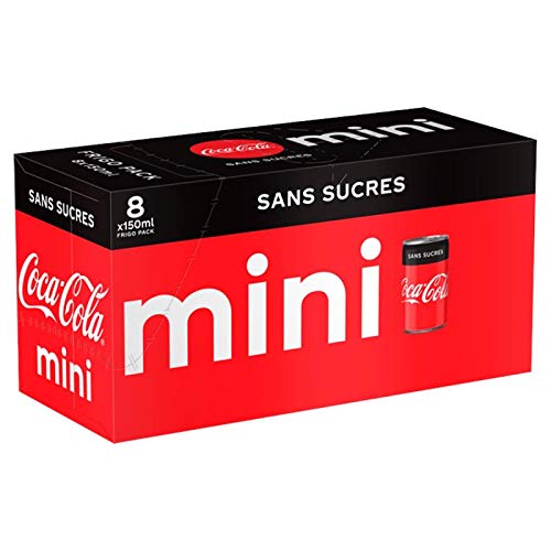 COCA-COLA ZERO - Zero Boîte Frigo Pack 8X15Cl - L'unité