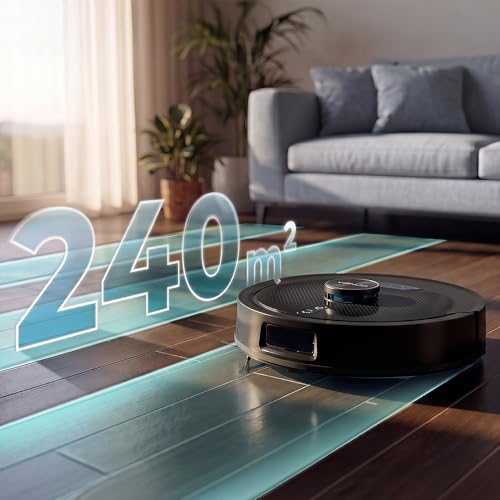 Aspirateur Robot et Laveur Cecotec Conga Y80 avec Vidage Automatique Navigation Laser 25000 Pa - vue 9