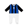 phi promotions b.v. Jump Suit Combinaison, Rayures Noires et Logo Mixte bébé