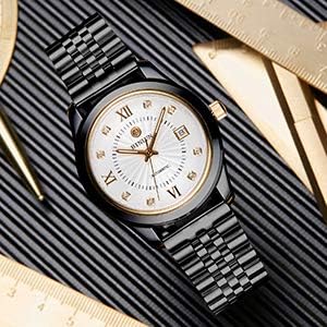 BINLUN Stainless Steel Watch Band Replacement Metal Watch Strap with Double Locking Foldover Clasp for Men Women 18mm 20mm 22mm 24mm 26mm in Silver, Gold, Black, Rose Gold, Two Toned - Image 8