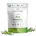 Organic Pea Protein Powder, Unflavored, 100% Pure, Vegan, Gluten Free, No Dairy, No Additives, 440 Grams, 20 Servings (Simple Protein)