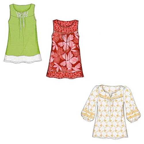 image for Simplicity U06871A New Look Easy to Sew Misses' Pullover Tunic and Top