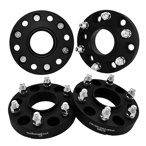 YONGSHENGONE 6x5.5 Hubcentric Wheel Spacers for 1999-2025 Chevy Silverado 1500, 1.25 inch 6x139.7mm