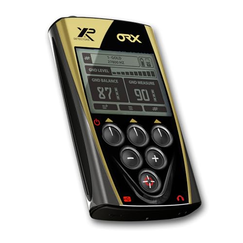 XP Metal Detectors ORX Remote Control - Control Module to Adjust All ORX Settings, Choose Your Favorite Program from The Metal Detector Specialized in Gold Hunting (D08ORX)