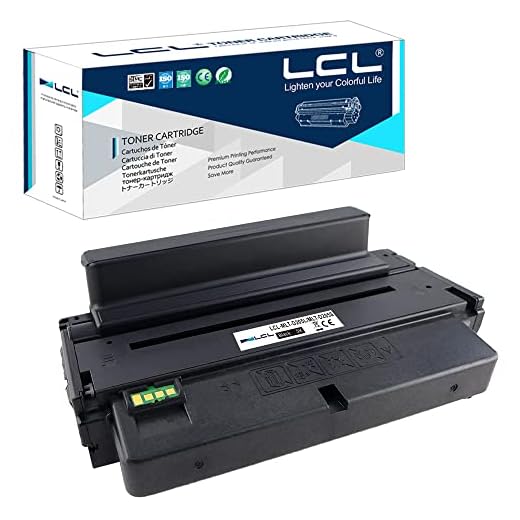 LCL MLT-D205L MLT-D205S 5000Seiten (1-Stück Schwarz) Toner Kompatibel für Samsung ML-3300 3310 3710