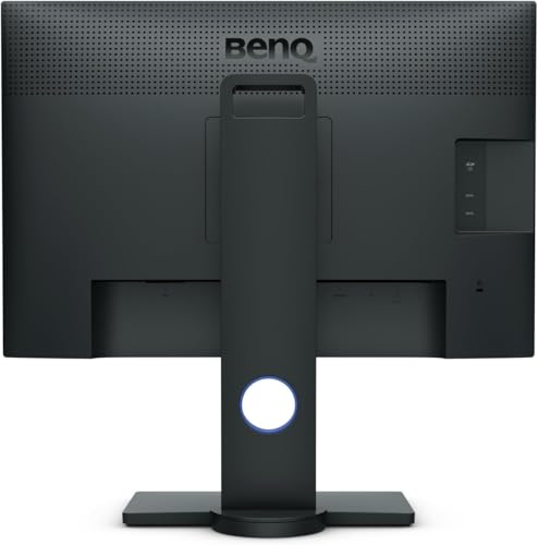 Image of BenQ SW240 24 inch 1920x1200 IPS 16:10 WUXGA Monitor| 99% Adobe RGB| 100% sRGB| 95% DCI-P3| Pantone Validated|Calman Verified|Delta E<2|H /W Calibration|3D-LUT| HDMI|DP|USB|DVI-DL|Shading Hood|(Grey)