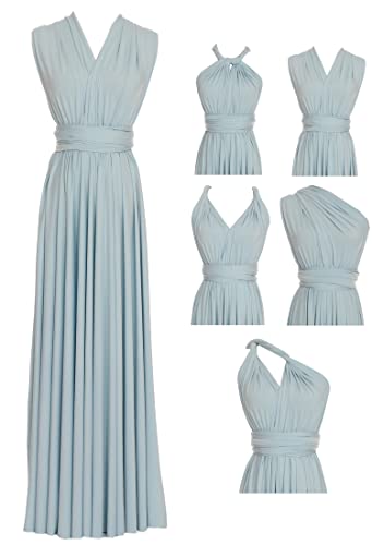 Edaydress Long Dresses for Wedding Convertible Wrap Multi Way Infinity Dresses to Wear to a Wedding Plus Size Bridesmaid Dresses