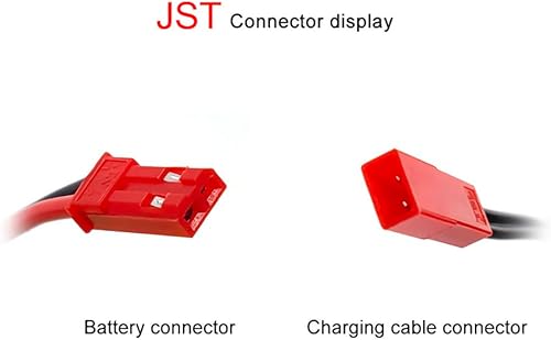Miniatura 5 de Paquete de baterías de 4.8 V, batería recargable RC Nimh AA de 2400 mAh con cable de carga para camiones RC coches (enchufe JST)