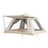 Outdoor Tent Tienda de campaña de Apertura rápida, Completamente automática, para Exteriores, para 3-4 Personas, sombrilla de Playa, toldo Resistente a los Rayos UV, Tienda emergente a Prueba de