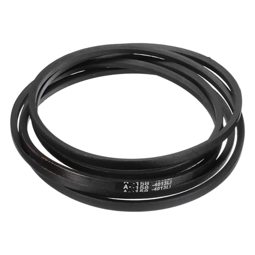 uxcell A158 V�x���g�A�N���V�b�N���b�v���o�[�x���g�A�O��160�C���` x ��0.5�C���` x ����0.35�C���`�A�H�Ɨp���͓`�B�x���g 3��