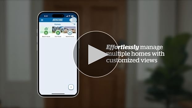 Schlage BE499WB CEN 716 Encode Plus WiFi Deadbolt Smart Lock