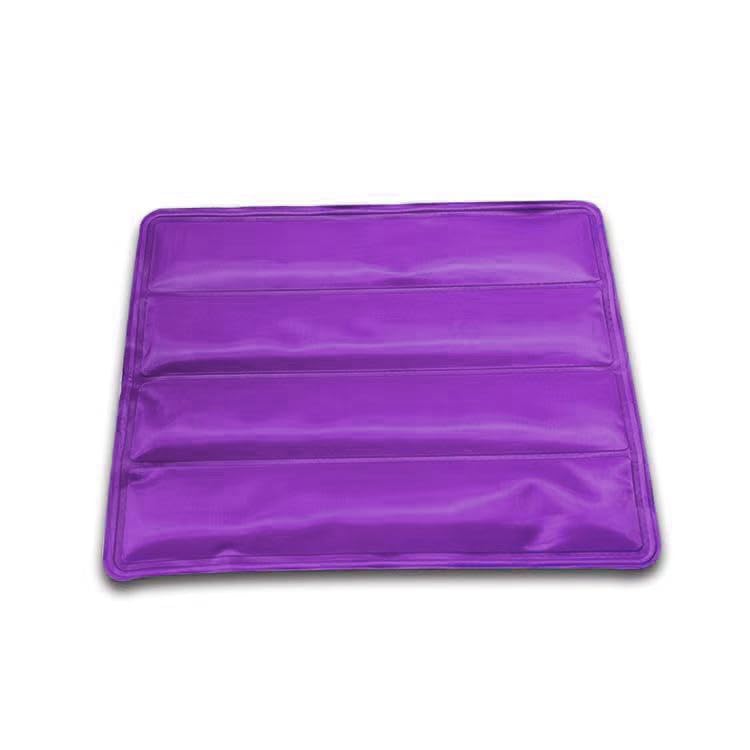 CLIMSOM - Coolpad Cristal, oreiller rafraichissant remplis de cristaux auto rafraichissants, fraicheur longue durée, 45 x 45 cm (Violet)