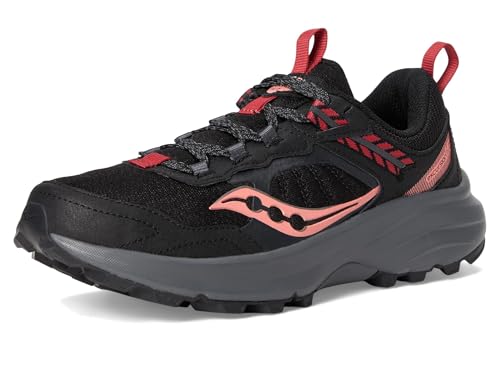 Saucony Women's Excursion TR17 Hiking Shoe, Black/Shadow, 7 Wide - image 7