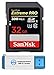 SanDisk Extreme Pro 32GB SDHC UHS-II Card Works with Olympus Mirrorless Camera OM System OM-1 (SDSDXDK-032G-GN4IN) V90 4K 8K Class 10 Bundle with 1 Everything But Stromboli 3.0 Micro & SD Card Reader