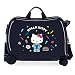 Hello Kitty Castle Maleta Infantil Azul 50x39x20 cms Rígida ABS Cierre combinación 38L 2,1Kgs 4 Ruedas Equipaje de Mano
