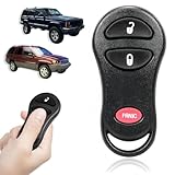 Boxonly Replacement Keyless Entry Remote Car Key Fob GQ43VT9T - Compatible with 1999 2000 2001 Jeep Cherokee & 1999 2000 2001 2002 2003 2004 Jeep Grand Cherokee - 315MHz 3-Button