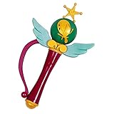 REVENONOR Sailor Moon Crystal Sailor Neptune Change Rod Staff Cosplay Weapon Props