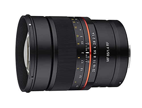 Ficha técnica Samyang Lente telefoto de Alta Velocidad sellada para cámaras Canon R sin Espejo de 85 mm F1.4 - Fernando Cortés