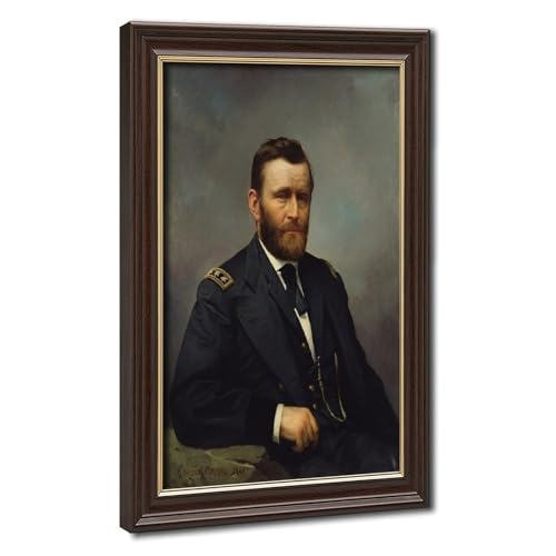 Cadre suspendu General Grant cadeau ideal passionne histoire militaire