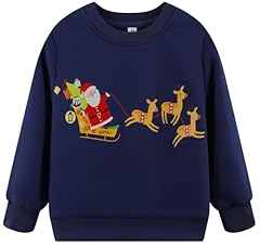 D-christmas Elk/Navy Blue