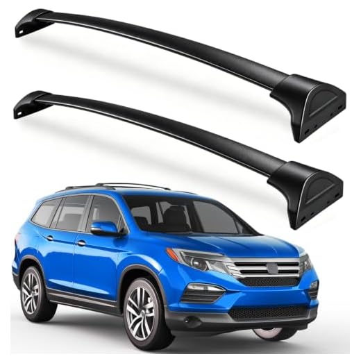 Wonderdriver Roof Rack Cross Bars 300lbs for Honda Pilot 2016-2022 | Rooftop Cargo Bag Kayak Luggage Carrier Canoe Kayak Cargo Accessories