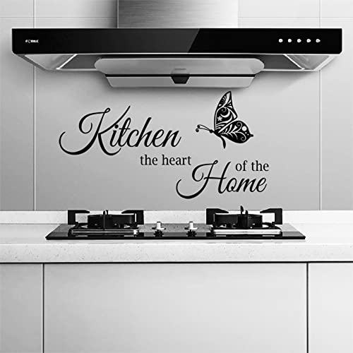 Kitchen Wall Stickers Dining Room Quotes Wall Decals The Kitchen The Heart Of The Home Vinyl Wall Sign Art Decor Home Decoration Wall Decal For Kitchen Living Room Dining Room Wall Decorations. #TOP2