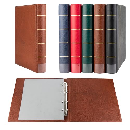 Prophila Maxi-Ringbinder De Luxe Braun reliure simili cuir marron