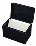 Buddy Products 4 x 6 Inch Card File, Steel, 4 x 4.5 x 6.75 Inches, Black (0446-4)
